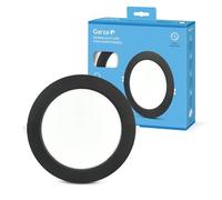 Garza - Faretti LED da incasso per Cartongesso, circolare, extrapiatto, 22 cm, 18 W, luce fredda 6500 K, 1950 lm, 30.000 ore, IP20, nero, risparmio energetico 80%