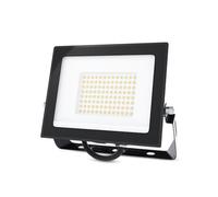 Garza - Faretto LED Basic da 75 W per esterni, 6750 lumen, luce fredda 6500 K, IP65, piccolo e leggero, angolo di 120°, montaggio a parete o a soffitto, resistente alla pioggia e alla polvere