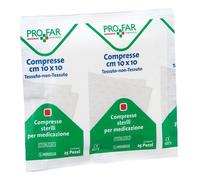 Garza In Cotone Profar Compressa 10 X 10 Cm 25 Pezzi 25 pz Compresse