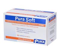 Garza In Tessuto Non Tessuto Pura Soft 18X40Cm 12 Pezzi 4x12 St