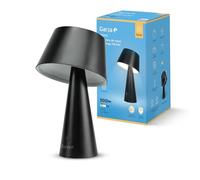 Garza Lampada solare LED, 500 lm, luce calda 3000 K, doppia ricarica (solare e USB-C), 26 ore di autonomia, 4 modalità di illuminazione, IP44, resistente per uso esterno ed interno