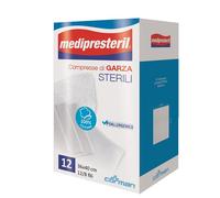 GARZA COMPRESSA MEDIPRESTERIL 12/8 FU 36X40CM 12 PEZZI