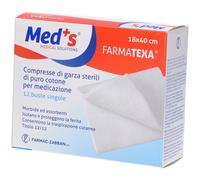 GARZA MEDS 12 12 18X40CM 12PZ
