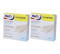 Garza Meds Farmactive Paraffinata Sterile 10X10 Cm Scatola 36 Pezzi 2x