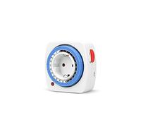 Garza Mini Presa Timer Analogico 24 Ore per Interni 3680 W