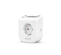 Garza - Mini timer digitale programmabile con 8 programmi, 7 giorni, bianco, dimensioni: 8 x 7,5 x 8,5 centimetri