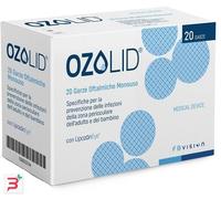 GARZA OFTALMICA OZOLID TNT CON OLIO OZONIZZATO IN FOSFOLIPIDI LIPOZONEYE 20 PEZZI