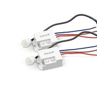 Garza Pack 2 Rilevatore di movimento a infrarossi integrabile, con angolo di rilevamento di 360º