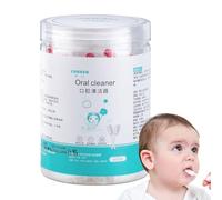 Garza per pulire la lingua del bambino - Spazzolino igienico, salviette orali usa e getta, detergente per la bocca portatile, igiene delicata del bambino, cura dentale sicura | per la routine