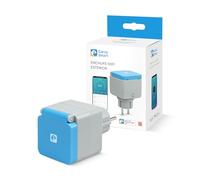 Garza - Presa WiFi esterna, IP44 impermeabile, controllo vocale Alexa e Google, contatore, timer, 3680 W, app mobile, doppia banda 2,4/5 GHz, Bluetooth, 3 anni di garanzia