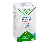 Profar Garza idrofila – Compresse sterili in cotone 36 x 40 cm 12 pz