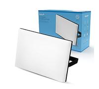 Garza Proiettore LED da Esterno 50 W, Luce Fredda 6000 K, Ideale per Cortili, Giardini, Piscine, Bianco, Medidas: 215x80x150 mm