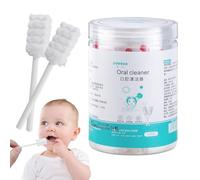 Garza pulisci lingua per bambini, spazzolino portatile per bambini, spazzolino da denti per bambini | Pulisci la bocca della garza delicata sulla pelle per bambini ragazzi ragazze