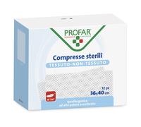 Garza In Tessuto Non Tessuto Profar 36X40Cm 12 Pezzi