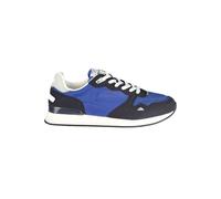 Gas Blue Polyester Men Sneaker - EU43/US10