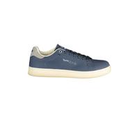 Gas Blue Polyester Men Sneaker - EU43/US10
