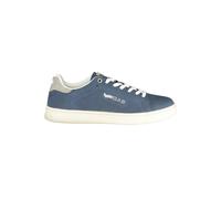 Gas Blue Polyurethane Men Sneaker - EU42/US9