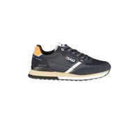 Gas Blue Polyurethane Men Sneaker - EU43/US10