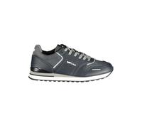 Gas Blue Polyurethane Men Sneaker - EU44/US11