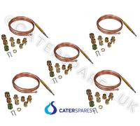 Gas Bruciatore Pilota Super Universal Commerciale Filettato Termocoppia Set Di 5