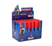 GAS BUTANO RICARICA PER ACCENDINI SILVER MATCH BOMBOLETTA 60ml CONFEZIONE DA 24
