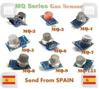 Gas Detection Sensore Modulo MQ-2 MQ-3 MQ-4 MQ-5 MQ-6 MQ-7 MQ-8 MQ-9 MQ-135