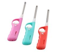 Gas Fornello 3PCS Grigliata Accendini W/Retrattile Gancio Curvo Manico Fiamma