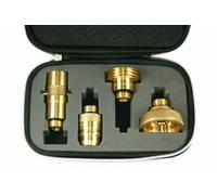 Gas Gpl 4 Adattatore Set Per Tutti Europa Kit Di 4 Viaggio + Custodia Rv Camper