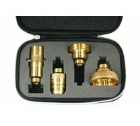 Gas Gpl 4 Adattatore Set Per Tutti Europa Kit Di 4 Viaggio + Custodia Rv Camper