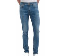 Gas Jeans Skinny Fit Blue Denim STR 10 1/2 Oz Sax Zip Rev 351450030789 Blu