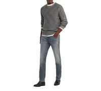 gas Jeans Stretch Albert Simple Rev 57gm Grey Denim