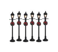 Gas Lantern Street Lamp Set of 6 Cod. 64499
