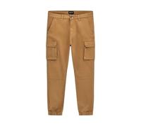 Gas Pantaloni Cargo Skinny Fit Bob Gym Pks Flap 361995077017 Marrone