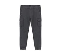 gas Pantaloni Uomo MOD. Cargo Slim Fit con Elastico sul Fondo Bob (IT, Testo, L, Regular, Regular, Antracite)