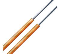 Gas Portellone Posteriore Per Mitsubishi Per Montero Sport K80 K90 PA PA II SUV 96-06 Supporti Sollevamento Molle Gas Ammortizzatore Portellone Molla a gas posteriore(Orange Carbon Fiber)