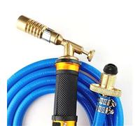 Gas propano liquefatto per saldatura torcia elettrica rame accensione elettronica withtool tubo 2,5 m set torcia saldatrice (2,5 m)
