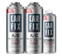 gas r1234yf, ricarica aria condizionata auto r1234yf, gas refrigerante r1234yf, kit ricarica clima auto r1234yf - 2 bombolette di refrigerante 5in1 r1234yf da 235 g e deodorante per auto, 136 g