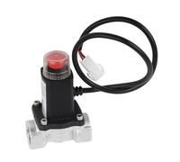 Gas Solenoid Valve, Emergency Automatic Control Electromagnetic Valve, Gas Automatic Cut Off Valve for Pipeline G12/, with Manual Override for Gas Leakage Alarm System and Contro