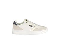 Gas White Polyester Men Sneaker - EU41/US8