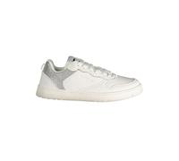 Gas White Polyester Women Sneaker - EU37/US7