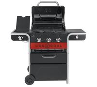 Char-Broil Barbecue Ibrido Gas-Carbone Gas2Coal 2.0 3B - Superficie di Cottura 62x43 cm