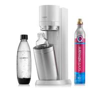 SodaStream DUO bianco e acciaio inox con bottiglia 1 L e ricarica 60 L