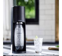 Gasatore d'acqua SodaStream Terra Nero + 2 bottiglie