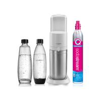 Gasatore Sodastream Duo Bianco con due bottiglie