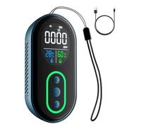 GasDoc DS-399 Rilevatore di Monossido di Carbonio, Rilevatore CO Portatile 3-in-1 Ricaricabile con Allarmi Acustici e Visivi per Viaggi & Campeggio, Rilevatore CO per Casa, Auto & Tenda - Blu Scuro