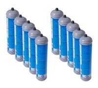 GASFRIGO®, Bombola co2 per gasatore, 600 gr usa e getta attacco M11x1, gas acqua frizzante, co2 per acqua frizzante, cilindro co2 per gasatore, bombole gasatore acqua frizzante - nr 10 bombole
