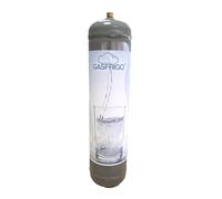 GASFRIGO®, Bombola co2 per gasatore, 600 gr usa e getta attacco M11x1, gas acqua frizzante, co2 per acqua frizzante, cilindro co2 per gasatore, bombole gasatore acqua frizzante