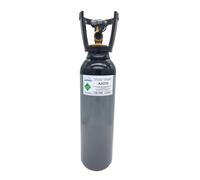 GASFRIGO® - Bombola Gas Azoto N2 Piena 1mc - 5 Litri Ricaricabile - Pressione 200 Bar - Valvola ITALIANA - per Manutenzione Impianti HVAC/R - test tenuta impianti