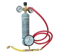 GASFRIGO® - Kit azoto "FLUSH 2" con riduttore di pressione + 2 manometri 0-10 bar