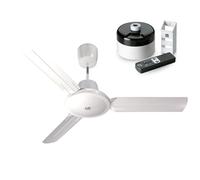 GASFRIGO - Ventilatore da soffitto 61750 Nordik Evolution R 90/36" Bianco + kit telecomando TELENORDIK 5T (61750 + 22387) 3 Pale, Silenzioso, Reversibile, per Interni Domestici e Uffici